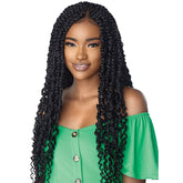 Sensationnel Cloud 9 Swiss Lace 100% Hand-Braided 4x4 Lace Part Wig - PASSION TWIST 28"